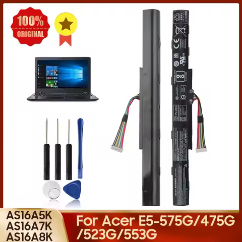 Replacement Battery AS16A5K AS16A7K AS16A8K For Acer E5-475G 576G 523G 553G Aspire E15 N16Q2 N16Q1 3