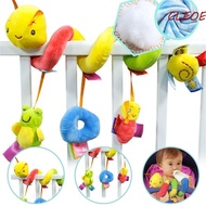 CLEOES Baby Rattles Mobiles Caterpillar Cartoon Spiral Crib Toddler Bed Bell Baby Playing Newborn Baby Baby Plush Toys