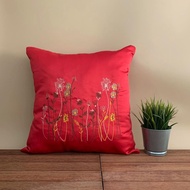 EMBROIDERED SOFA CUSHION COVER 45 X 45