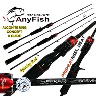 ***ANYFISH SEEKER SPINING & BAITCASTING FISHING ROD