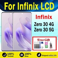Original AMOLED For Infinix Zero 30 4G 5G LCD Display Touch Screen Replacement