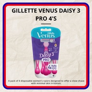 GILLETTE WOMEN SHAVER VENUS DAISY 3 PRO 4'S