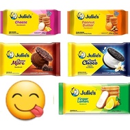 Julie's Sandwich Biscuit - Peanut/DarkChoco/Lemon/Cheese/ChocoMore