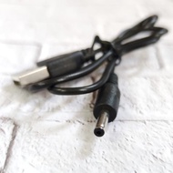 SKU-1261 USB CABLE 5V TO DC 3.5MM SMALL JACK 5 VOLT 1 AMPERE