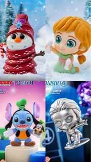 Hot Toys Cosbi Collection Disney Mickey and Friends Stitch Frozen Fantastic Four