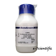 D + Glucose Anhydrous, Food Grade, 500g, BENDOSEN