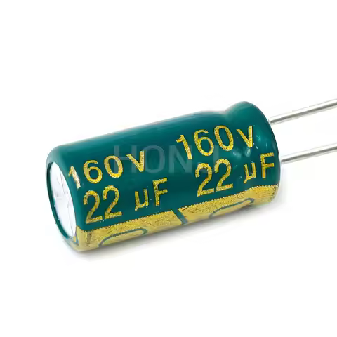 10PCS 160V22uf Aluminum Electrolytic Capacitor 22uf160v 160v 22uf 160V 22mf 160vdc 22MFD 160v22mf 22