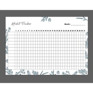 PDF ONLY habit tracker a4 size