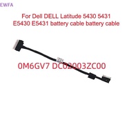 [EWFA-t] 1pc Laptop Battery Cable Connector Line Replace For DELL Latitude 5430 5431 E5430 E5431 Bat