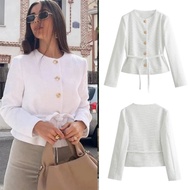 White Classy Blouse 75320 (TS)