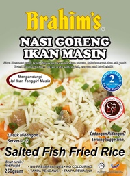 Brahims Nasi Goreng Ikan Masin 250g Brahim Brahims Salted Fish Fried Rice Halal Travel Food MRE Meal