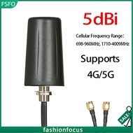 Antenna Kit 3 Meters Cable 5dBi Antenna SMA Male Black Broadband Mobile Antenna