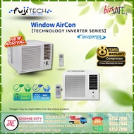 Energy-Saving Silent Inverter Window Aircon for Single Room — FUJITECH-Window Aircon Series