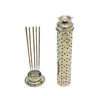 Uthupathi Holder Stainless Steel Incense Stick Holder Agarbatti Stand with Dhoop Holder Incense Samb