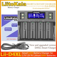เครื่องชาร์จ LiitoKala รุ่น Lii-D4XL Smart LCD  สำหรับ D 26650 18650 21700 22650 32700 AA AAA C SC 3