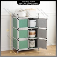 Almari Aluminium Almari Dapur Penyimpanan Kabinet / Aluminum Alloy Cupboard Kitchen Storage Cabinet Locker