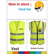 Reflective Vest Vest Traffic Construction Reflective Clothing Jacket Sanitation Worker Clothes Const