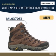 MERRELL MOAB 3 APEX MID WATERPROOF Men's High-Top Hiking Shoes ML037051[Field Camping]