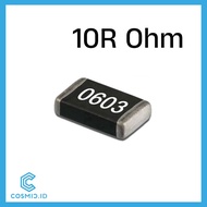 Resistor 10 Ohm 10Ohm 10R R 0603 SMD SMT SMD0603