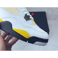 2024ew Air Jordan Retro 4 IV Tour Yellow LS 2006 314254-171 Basketball Shoes