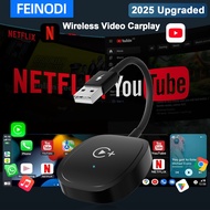 ANYTROX Wireless carplay/android auto video car adapter supports watching Youtube/Netflix/Tiktok
