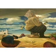 Print Painting, KI SEMAR, JUMBO Size, 100x70cm & 150x100cm & 200x100cm/Wall Decoration/ Print Poster