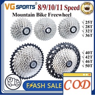 ✔☬♗VG Sports Bicycle Cassette cogs 8 9 10 Speed MTB Freewheel 40T / 42T / 50T Bicycle Steel Freewhee