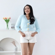 ELYCLOTH | DAISY CARDIGAN | PREMIUM FURY KNIT WOMEN'S KNIT CARDIGAN