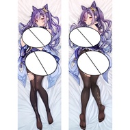Anime Genshin Impact Keqing Dakimakura Pillow Case Soft Sofa Bedding Cushion Cover Pillowcase Hing B