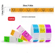 Wristband (10 pcs) Waterproof for event party, themepark one time use