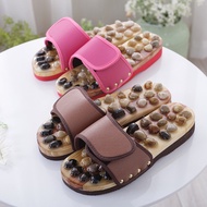 Home Pebble Massage Slippers Acupoint Foot Therapy Shoes Men Massage Shoes Home Sandals Women