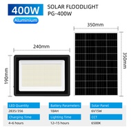 EEKOO (วัสดุ:ขอบอลูมิเนียม) ไฟโซล่าเซลล์ โซล่าเซลล์ 200w 400w 600w 800w โคมไฟโซลาเซลล์ solar light ข