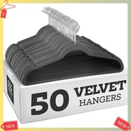 Set of 50 convenient clothes HANGERS VELVET HANGERS AsiaMart24h