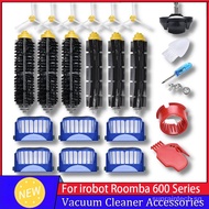 For iRobot Roomba 600 605 606 610 614 616 620 660 630 651 650 670 690 680 698 Robot Vacuum Hepa Filter Main Side Brush Parts