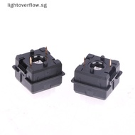 [lightoverflow] 5Pcs Romer-G Switch For G910 G810 G310 G413 G512 G613 Mechanical Keyboard Shaft Change Shaft Black Switch [SG]