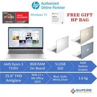 HP 15-fc0584AU Blue, 15-fc0585AU Gold, 15-fc0586AU White 15-fc0587AU Silver (R3, 8GB, 512GB, 15.6 FH