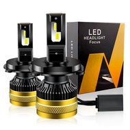 【Sublime Haven】 2PCS 30000lm For Toyota Aygo 2005-2013 Car LED Headlight Bulbs High Beams Low Beams