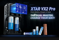 XTAR VX2 Pro 雙槽智能電池充電器/檢測儀：專業級四合一