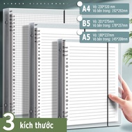 Handcuffed notebook, handcuffed number cover, handcuff notebook, removable notebook, large format A4