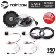 Rainbow Intelligence IL-C6.2 VW Volkswagen Golf 6 MK6 6.5" 2-Way Speaker System