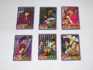 浪客劍心咭 Bandai格鬥套裝閃咭 (2張閃中閃+2張暗閃+2張單閃) (100%全新) (冇巢冇摺冇花)