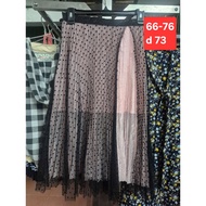 Princess lace skirt style 66-76 cm MS49