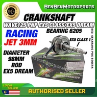 WAVE125 PNP EX5 CLASS 1 / EX5 DREAM RACING CRANKSHAFT JET 3MM - STRONGER CHARACTER