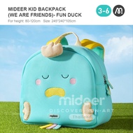 Mideer มิเดียร์ We Are Friends Kids Backpack กระเป๋าแคมป์ปิ้งรูปสัตว์สำหรับตัวน้อย MD6233-6234