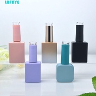 LAFAYE Nail Polish Bottles, 10ML 15ML With Brush Nail Gel Bottles, Reusable Empty Packing Beauty Nai