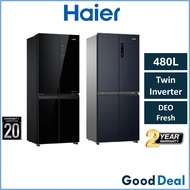 Haier HRF-IM480MM / HRF-IM480MG 480L Twin Inverter Multi Door Refrigerator Peti Sejuk Fridge