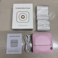 迷你打印機/錯題打印/便攜式/有補充紙（有app可以編輯內容，文字、圖片都可）