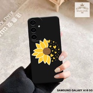 Softcase Samsung A16 5G - Rajacase - Casing Samsung A16 5G - Motif case flower - Protector mobile ph