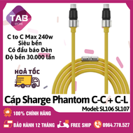 Cáp SHARGE Phantom (SHARGEEK) C to C 240w C to L - Bảo Hành 12T (SL106 SL107)