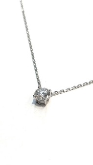 培育鑽石0.50卡鉑金頸鏈 N038